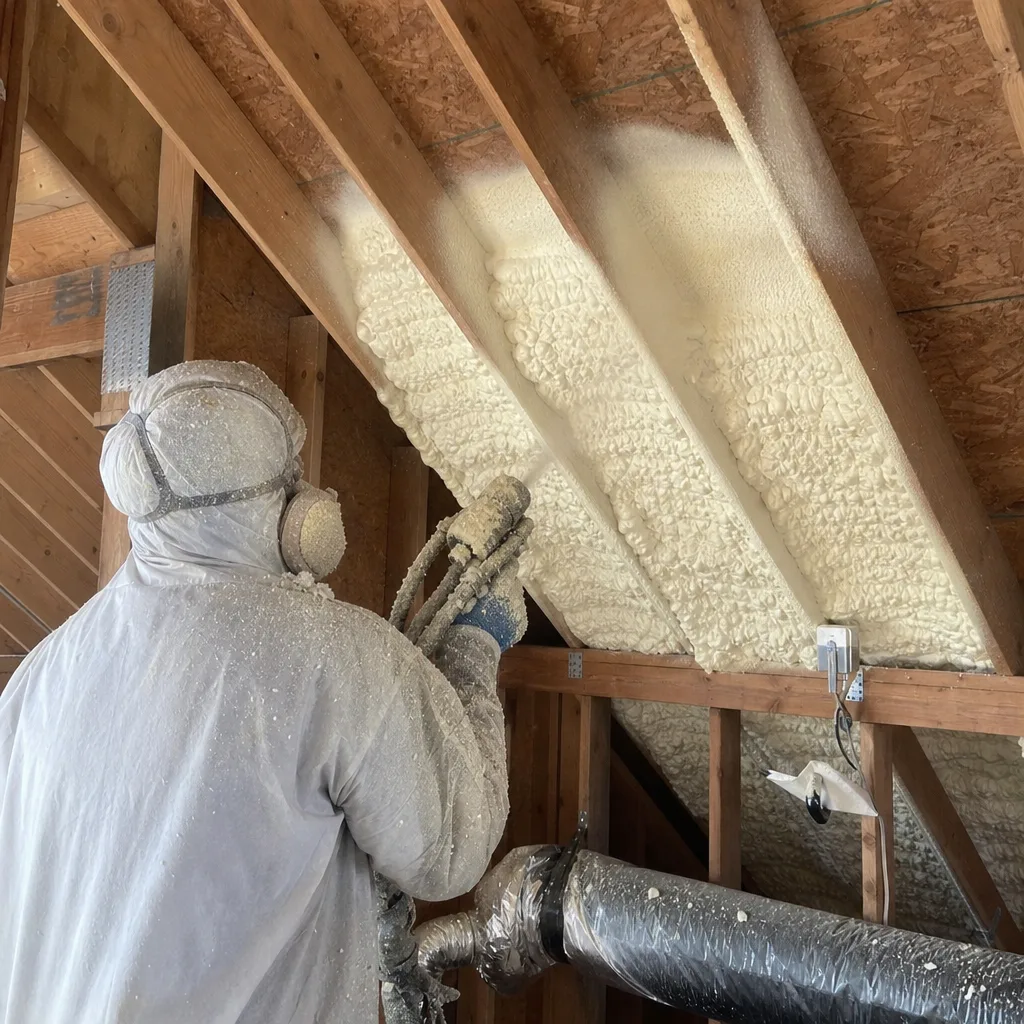 Attic Insulation in Rowlett